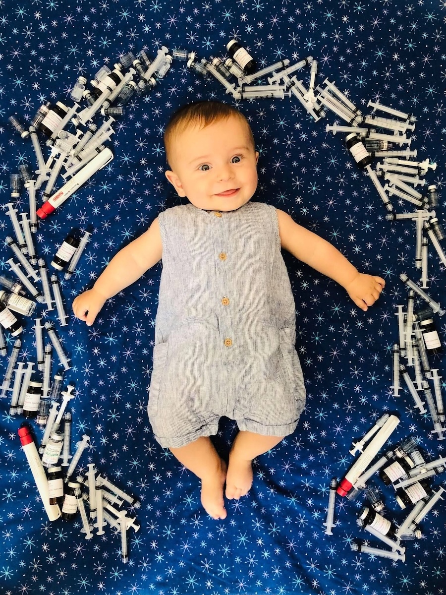 Val and Marty’s baby